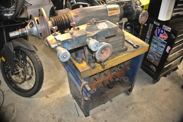 Barn Find - 1969 Ammco Brake Lathe
